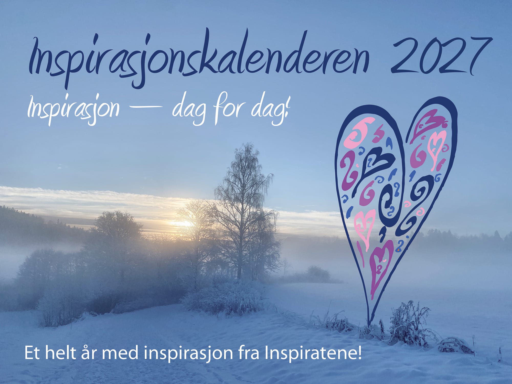 Inspirasjon bordkalender 2026
