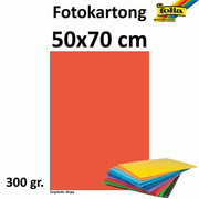 Fotokartong 50x70 300g orange 10pk