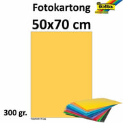 Fotokartong 50x70 300g gull 10pk