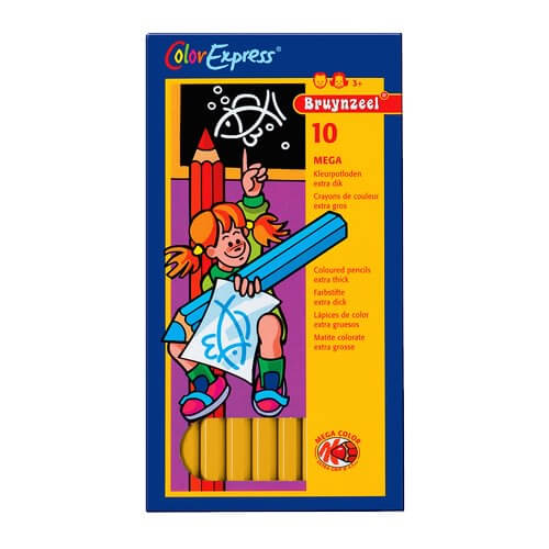 Fargeblyant Super Color gul 10pk