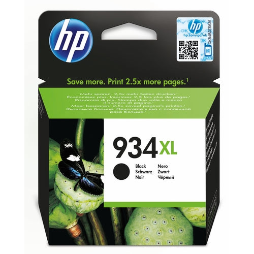 Blekk HP 934XL sort
