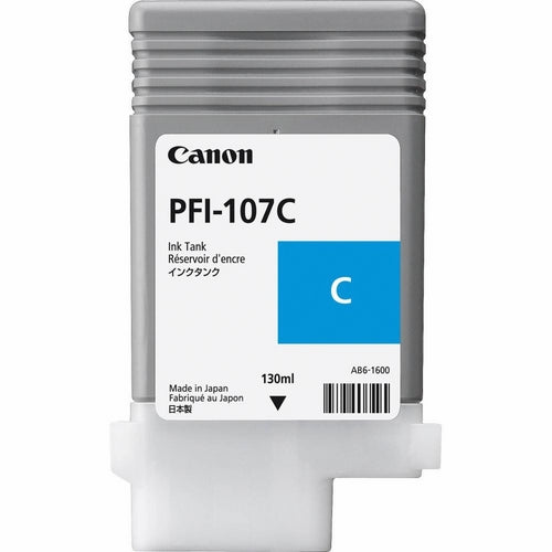 Blekk Canon PFI-107C cyan 130ml