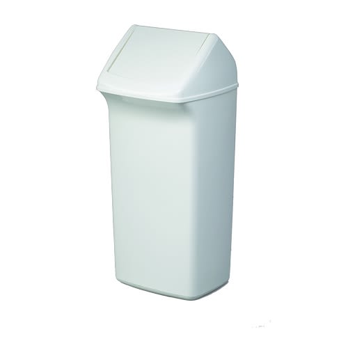 Plastdunk Durabin Flip 40L hvit