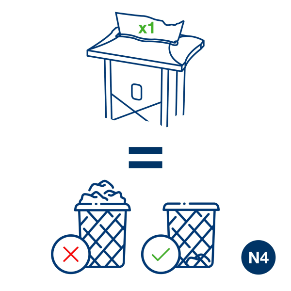 Dispenser plast Tork N4 sort 675