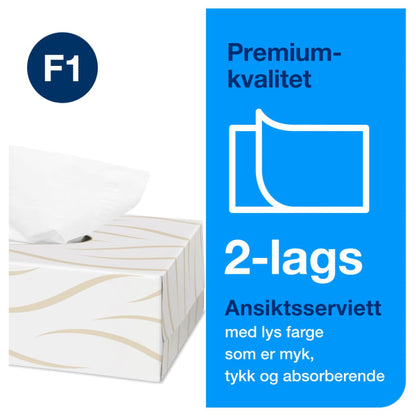 Ansiktsserviett Tork F1 Extra Soft 2l