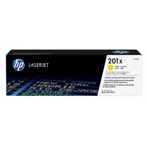 HP 201X Tonercartridge yellow