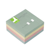 Notatblokk 76x76mm Pastell kube