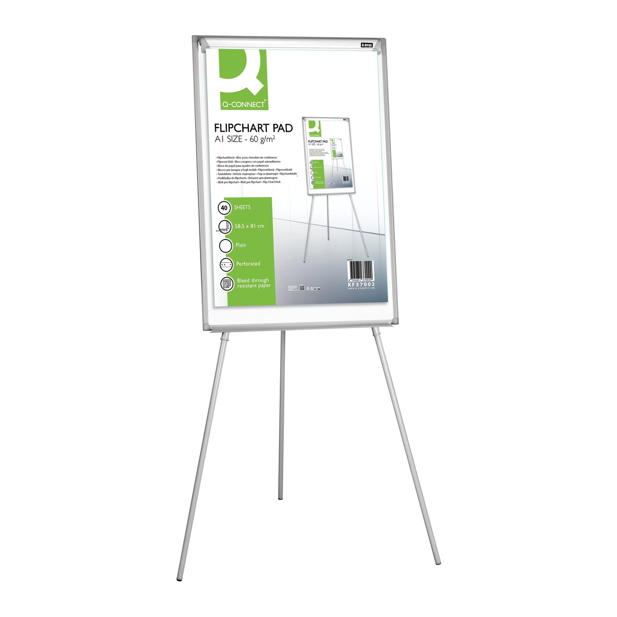 Flippoverblokk Q-Connect 58x81cm 60g/40a