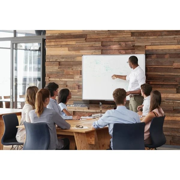 Whiteboard Q-Connect Emaljert 180x90cm