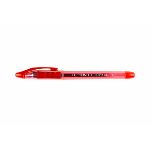 Gelpenn Delta m/gummigrep 0.5mm rød