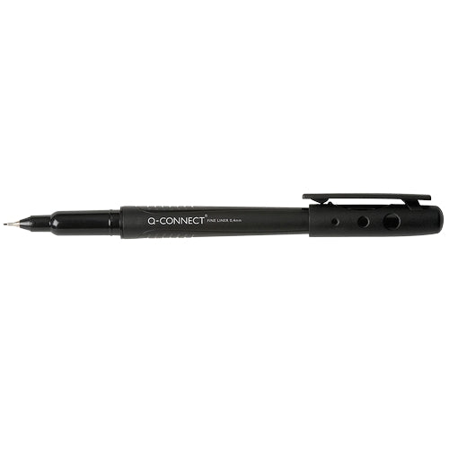 Fiberpenn Fineliner 0.4mm sort