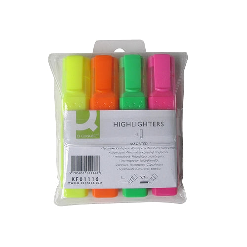Textmarker 4-farger