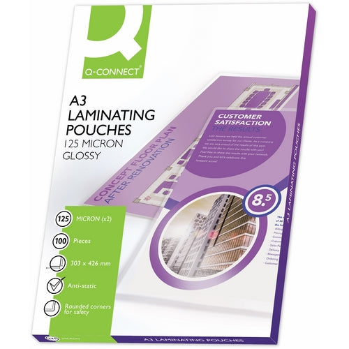 Lamineringslomme A3 gloss 125mic