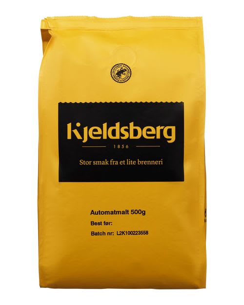 Kaffe Kjeldsberg automatmalt 500g