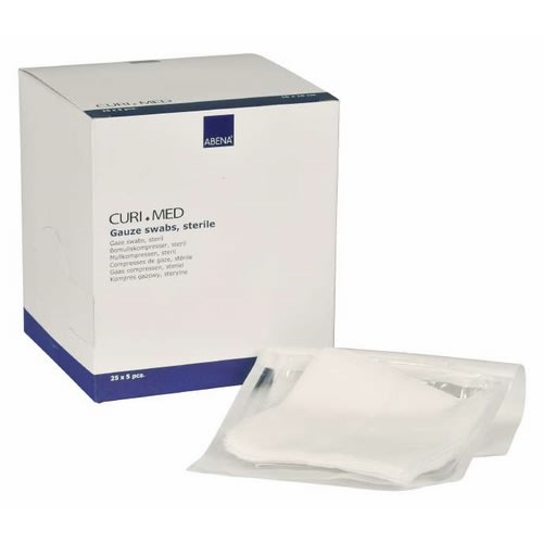 Kompress gas Curi-Med 10x10 steril 5stk
