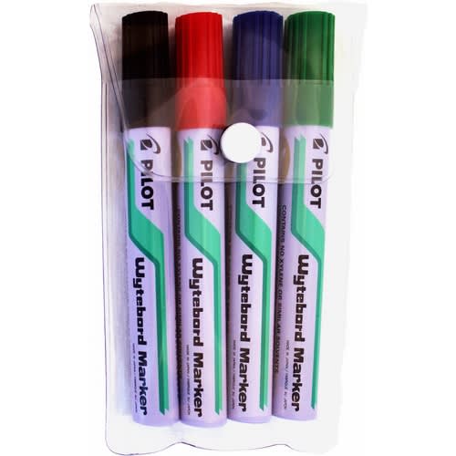Whiteboardpenn Pilot TM bullet 4pk