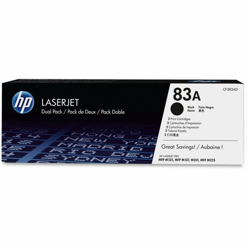 Toner HP Dual Pack CF283AD sort