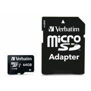 Minnekort Micro SDHC 64GB m/adapter