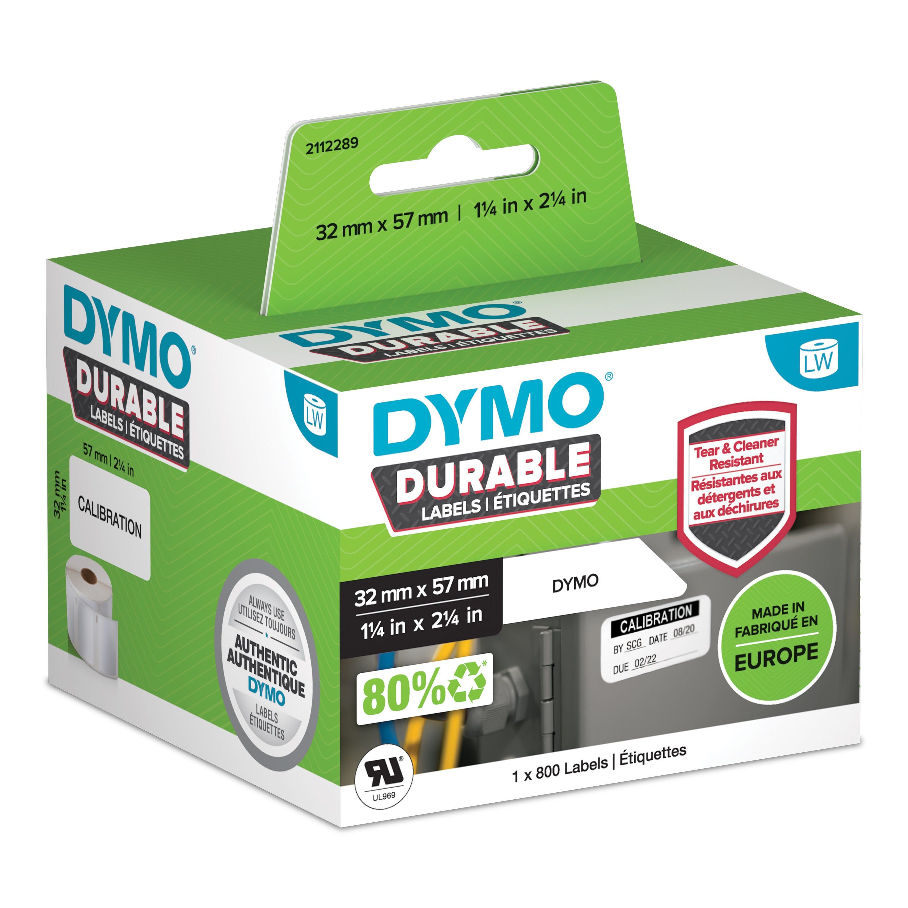 Dymo LW Durable 57mm x 32mm (800)