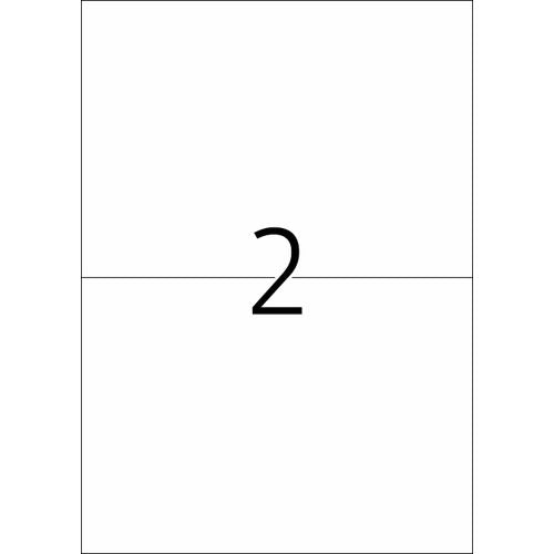 Etikett HERMA A4 210x148mm (100)