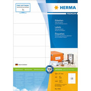 Etikett HERMA A4 105x37mm (100)