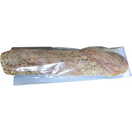 Baguettepose 35cm hvit m/cellofan