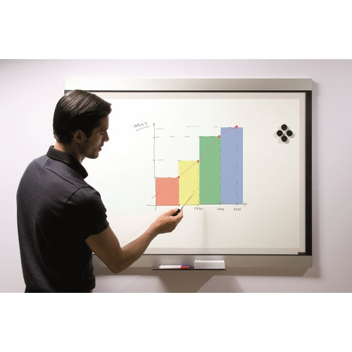 Whiteboard/projektortavle 180x120cm