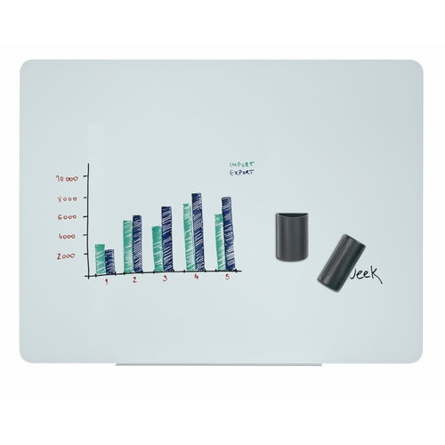 Whiteboard Bi-Office Glass 90x60cm