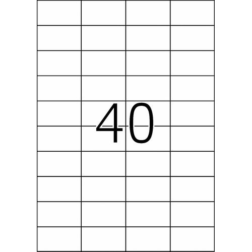 Etikett TOPSTICK 52,5x29,7mm (100)