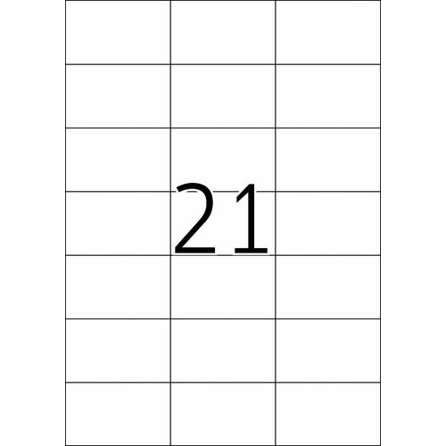 Etikett TOPSTICK 70x42,3mm (100)