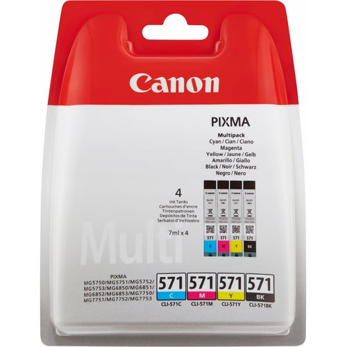 CANON CLI-571 Ink Cartridge C/M/Y/BK