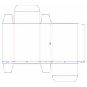 Eske sidelimt sjaktel 56x26x86mm