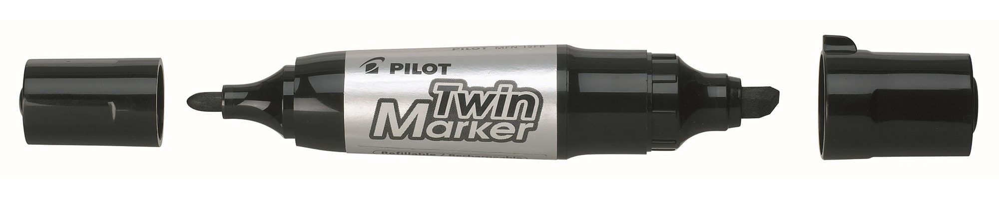 Merkepenn Pilot Twin Marker 3/12,5 sort