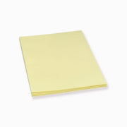 Kladdepapir A3 falset ulinjert gul