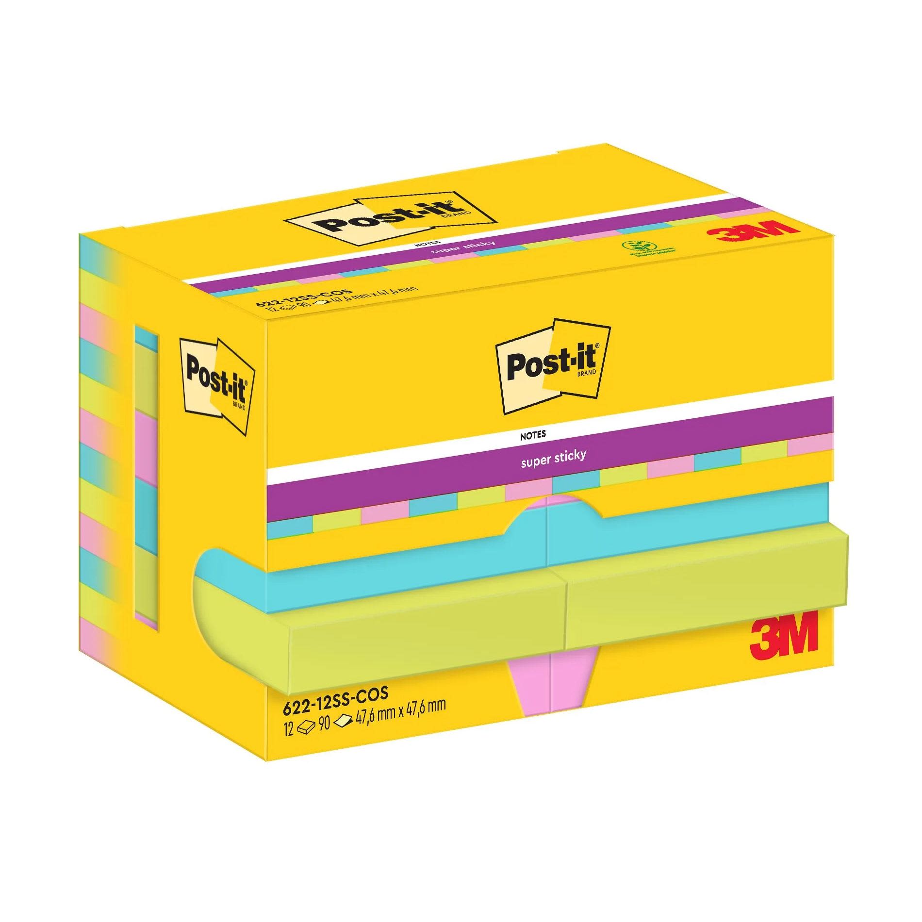 Notatblokk Post-it SS 47,6x47,6 Cosmic