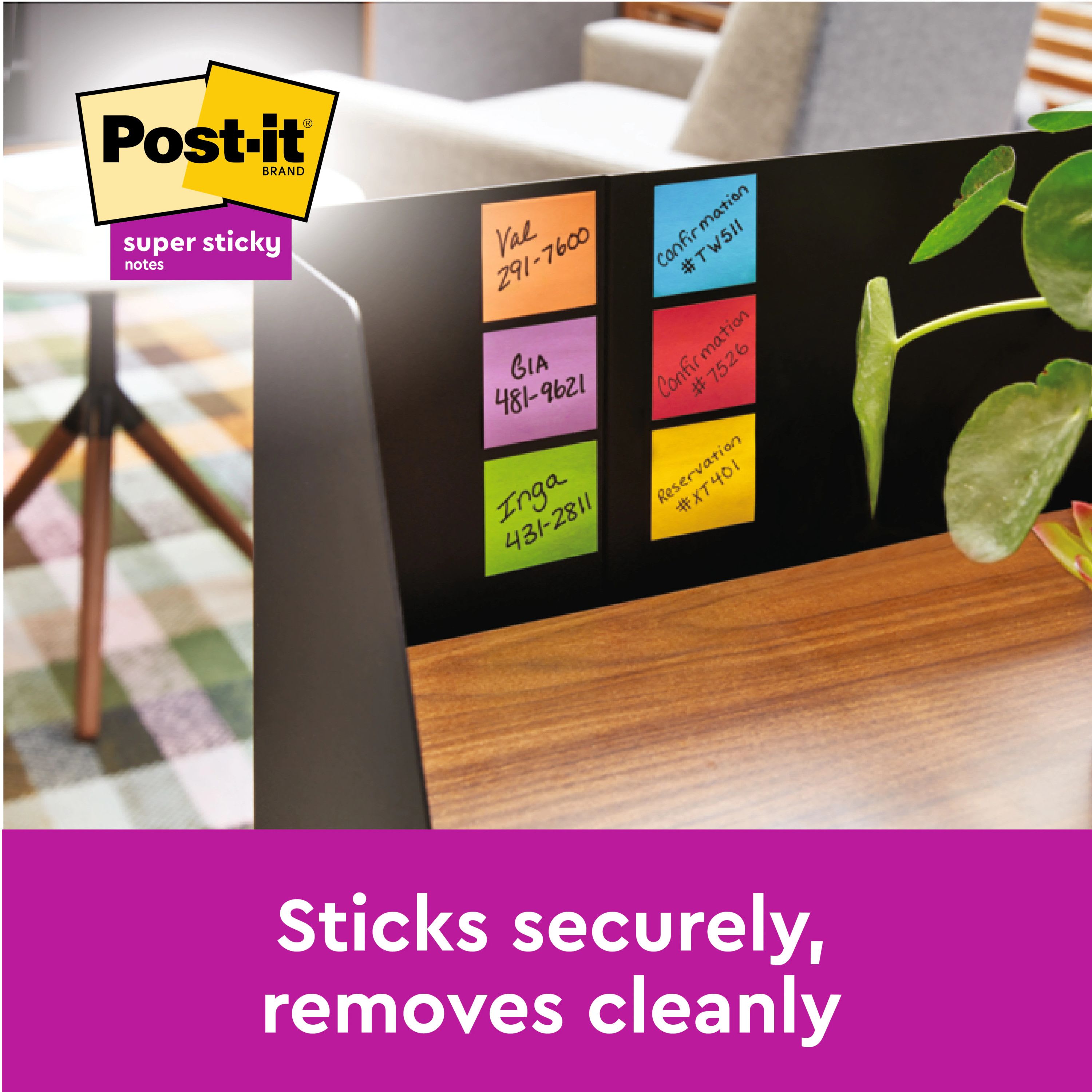 Notatblokk Post-it SS 47,6x47,6 Cosmic