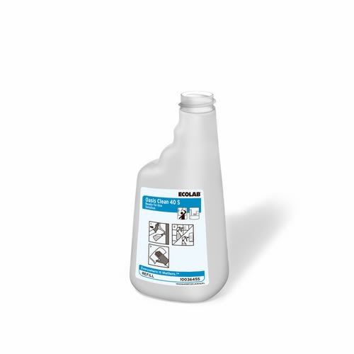 Plastflaske 650ml Oasis Clean 40S