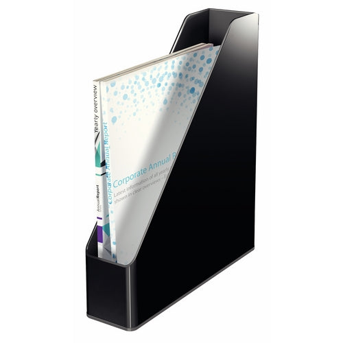Tidsskriftsamler Leitz WOW Dual C. sort