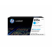 HP 655A LaserJet Toner Cartridge Cyan