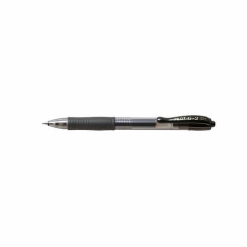 Rollerpenn Pilot G2 medium sort 20pk