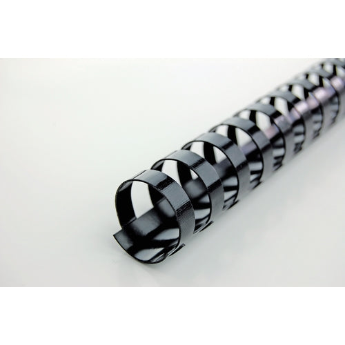Plastspiral GBC ComBind 28mm A4 21R sort