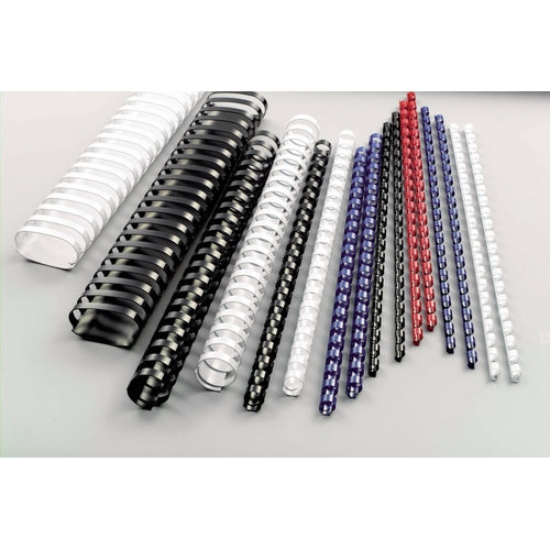 Plastspiral GBC ComBind 6mm A4 21R sort