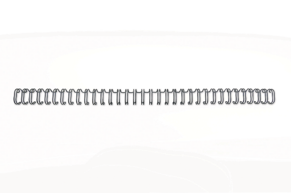 Metallspiral GBC WireBind 3:1 8mm Sort