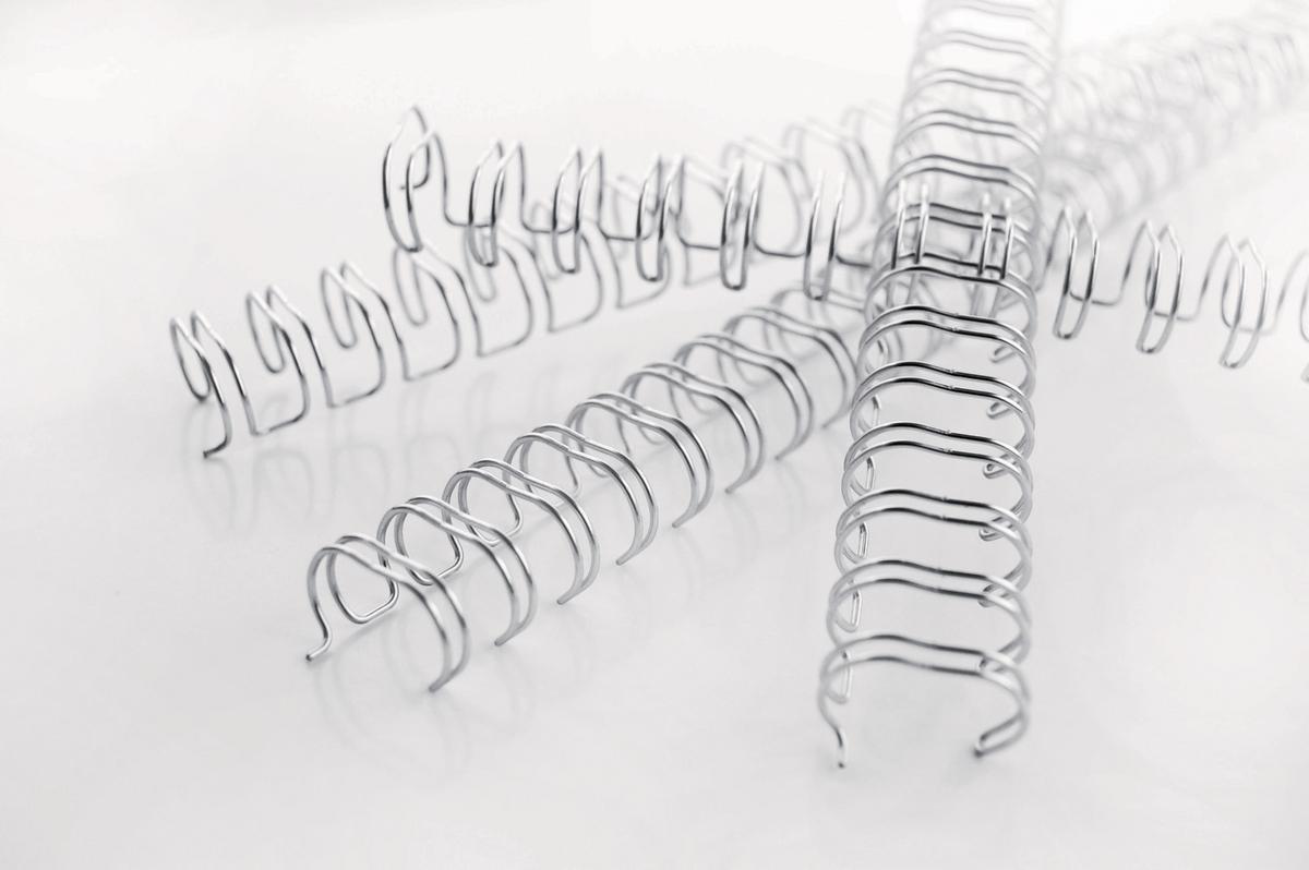 Metallspiral GBC WireBind 3:1 8mm Sort
