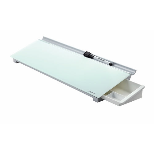 Notatplate Nobo Glass 46x14x6cm Hvit