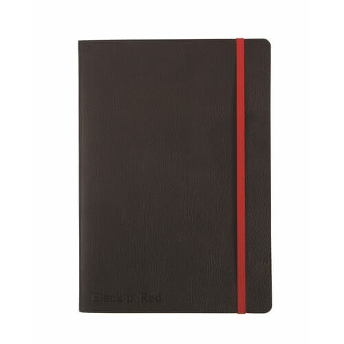 Notatbok Oxford Black n'Red A5 linjert