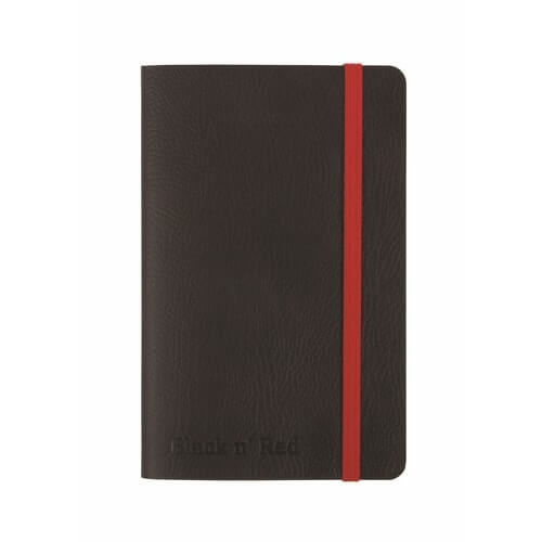Notatbok Oxford Black n'Red A6 linjert