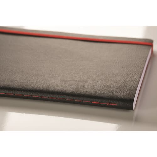 Notatbok Oxford Black n'Red A6 linjert