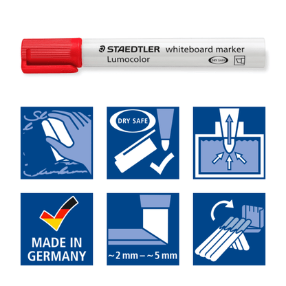 Whiteboard start kit Staedtler Lumocolor