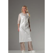 Forkle plast 90x130cm 40 my hvit